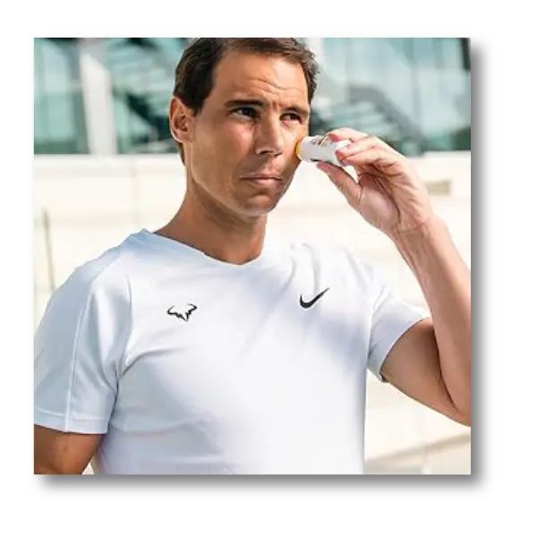 Rafa Nadal Heliocare 360º Sport Transparent Stick SPF 50+